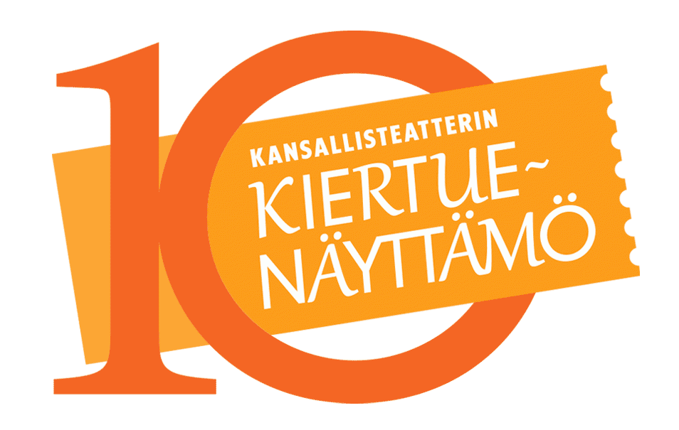 10v kiertuenäyttämö logo